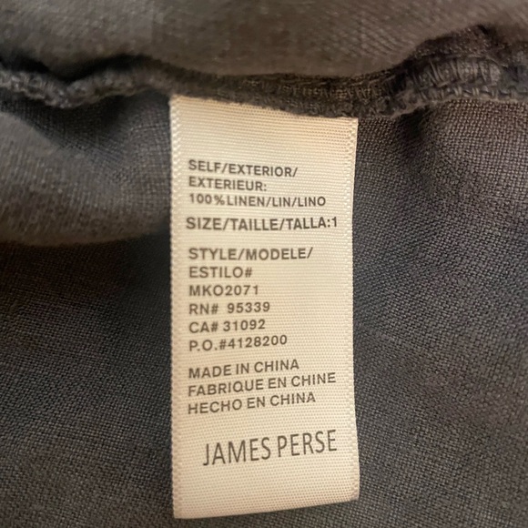 James Perse Linen Robe - Picture 10 of 10